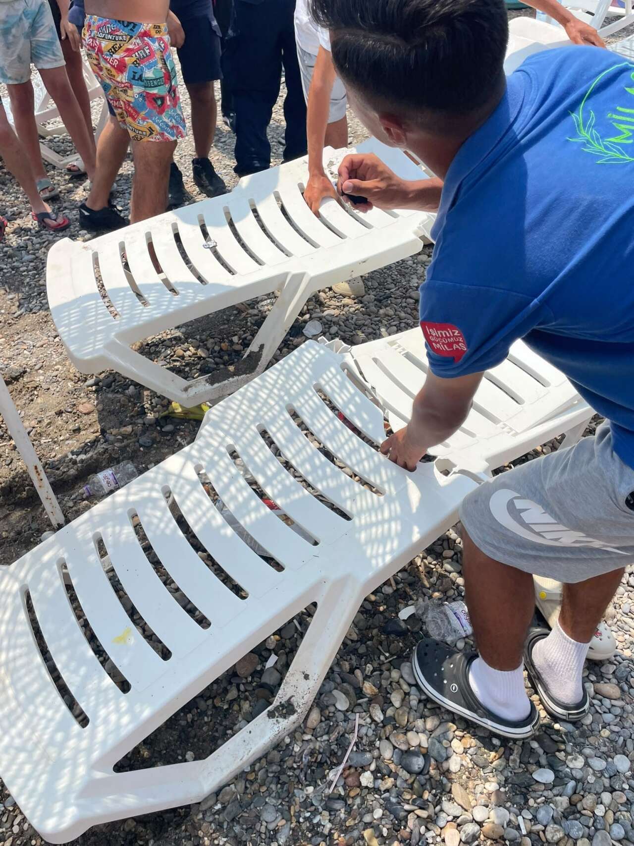Muğla’da Jet Ski Sahile Daldı 4